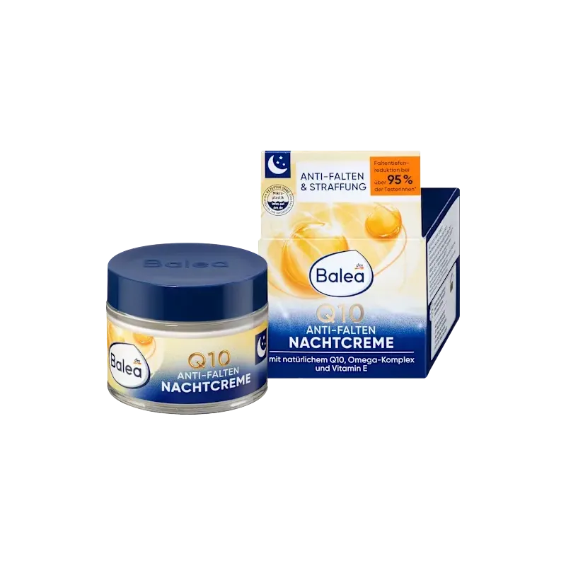 Cremă de noapte antirid cu Q10, 50 ml