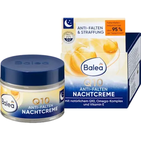 Cremă de noapte antirid cu Q10, 50 ml