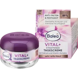 Cremă de față Vital + fermitate SPF 15, 50 ml