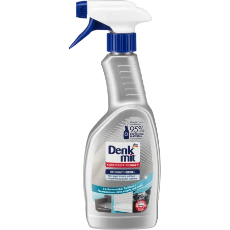 Detergent pentru plastic cu formulă puternică, 500 ml