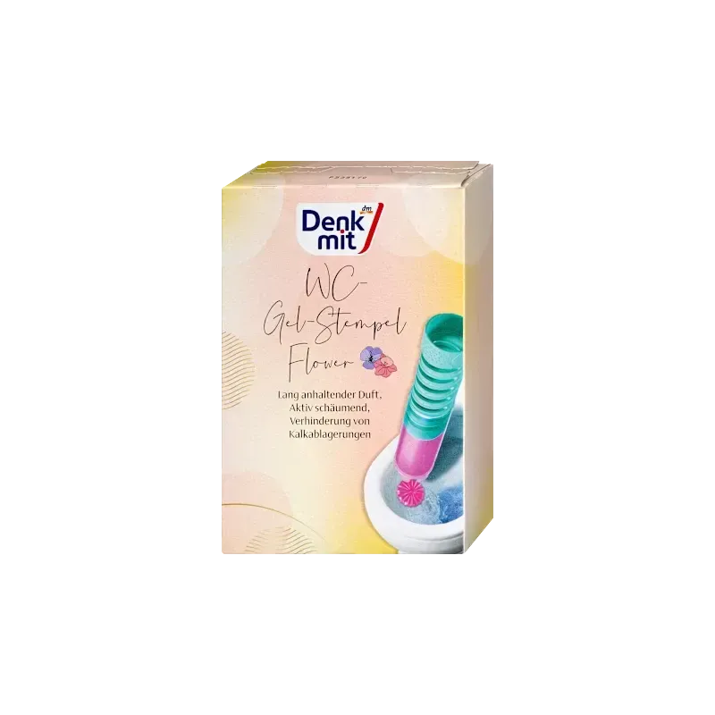 Ștampilă gel de curățare a toaletei Flower, 75 ml