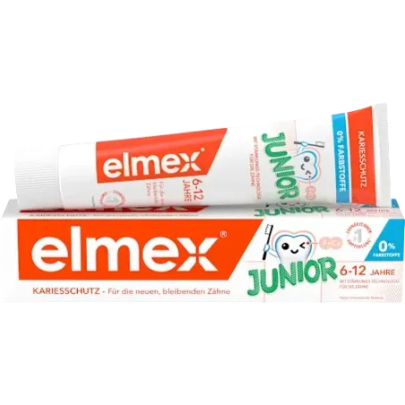 Pastă de dinți pentru copii mici, 6-12 ani, 75 ml