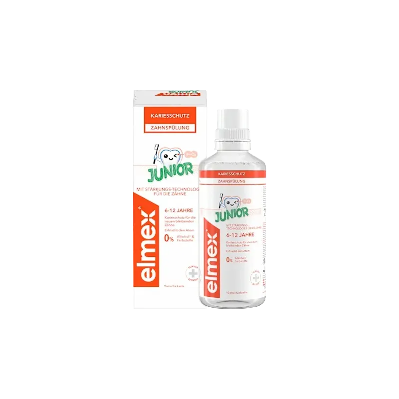 Apă de gură cu protecție anticarie pentru copii, 6-12 ani, 400 ml