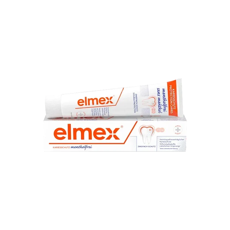 Pastă de dinți cu protecție împotriva cariilor, fără mentol, 75 ml