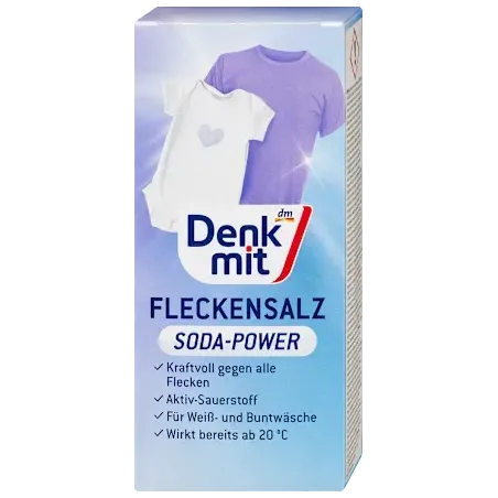 Sare de îndepărtare a petelor pentru rufe albe și colorate, 500 g