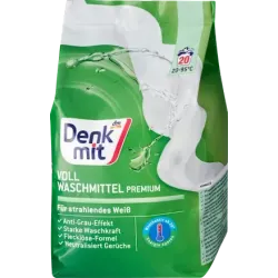 Detergent de rufe pentru alb strălucitor, 20 wl, 1.350 g