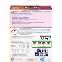 Pulbere detergent colorat, 80 Wl