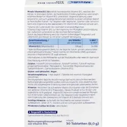 Vitamina B12 350 Depot, 30 mini tablete, 6 g