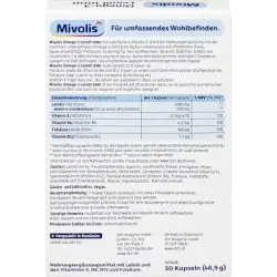 Ulei de in Omega-3 1000 capsule 30 buc, 46,9 g