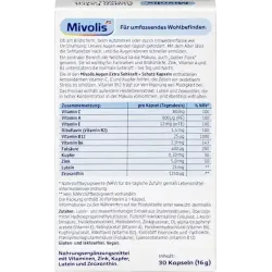 Eye Extra Vision + Protecție, Zi + Noapte, Capsule, 30 bucăți, 16 g