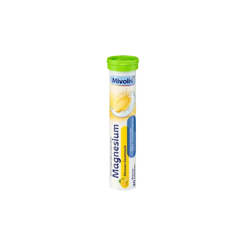 Comprimate efervescente cu magneziu, 20 de comprimate, 82 g