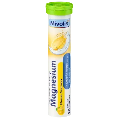 Comprimate efervescente cu magneziu, 20 de comprimate, 82 g