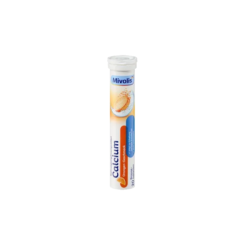 Comprimate efervescente de calciu, 20 de comprimate, 82 g
