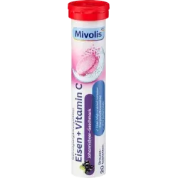 Comprimate efervescente Fier + C, 20 de comprimate, 82 g
