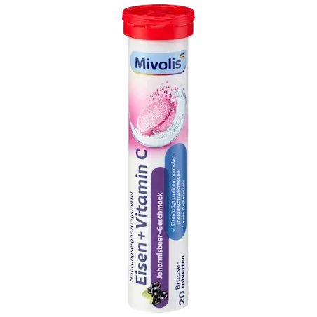 Comprimate efervescente Fier + C, 20 de comprimate, 82 g