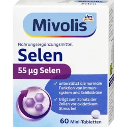 Tablete de seleniu, 60 buc, 9 g