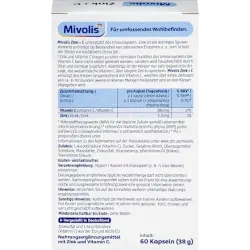 Capsule Zinc + C, 60 buc, 38 g