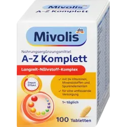Comprimate AZ Complete 100 comprimate, 144 g