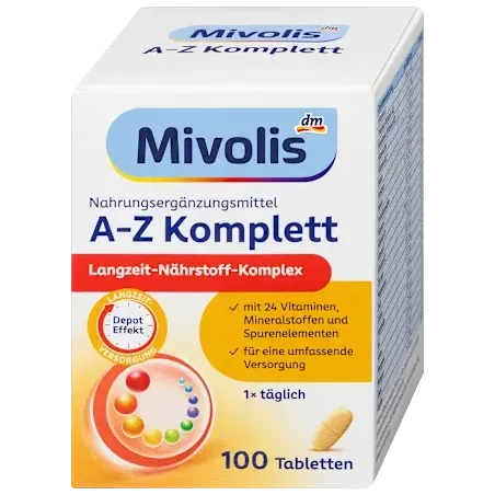 Comprimate AZ Complete 100 comprimate, 144 g