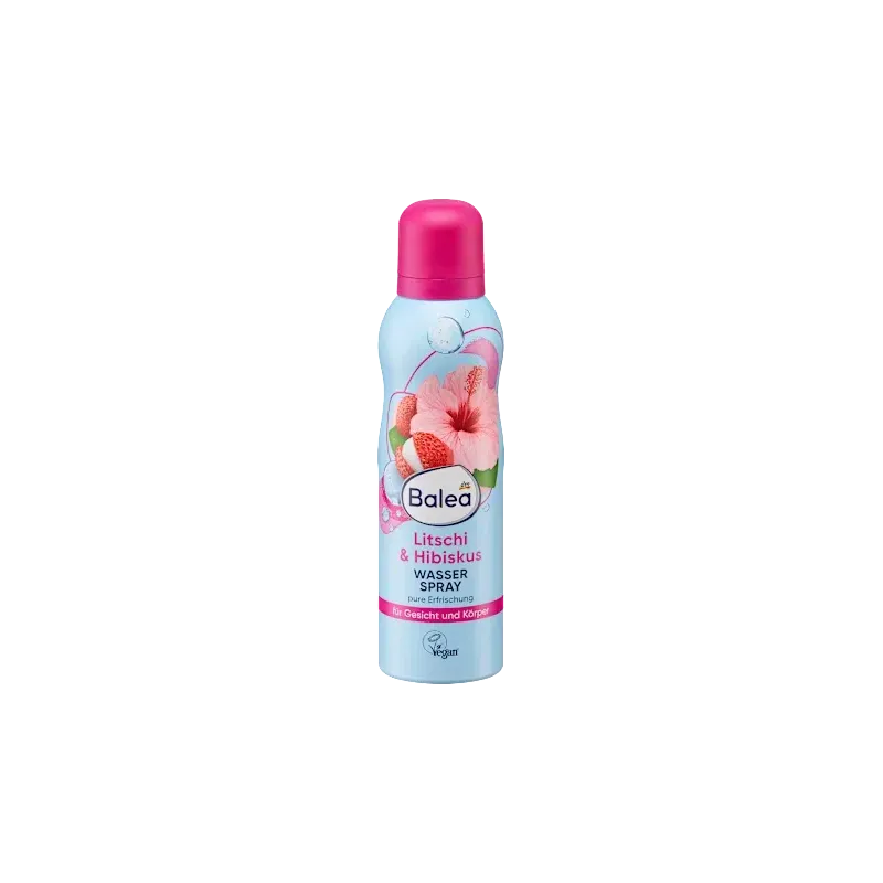 Spray de apă cu lici și hibiscus, 150 ml