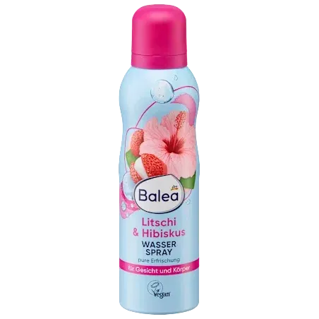 Spray de apă cu lici și hibiscus, 150 ml