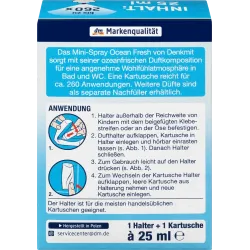 Set de pornire pentru Odorizant Mini Spray Ocean Fresh, 25 ml