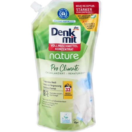 Detergent concentrat puternic Pro Climate Nature, 1.000 ml