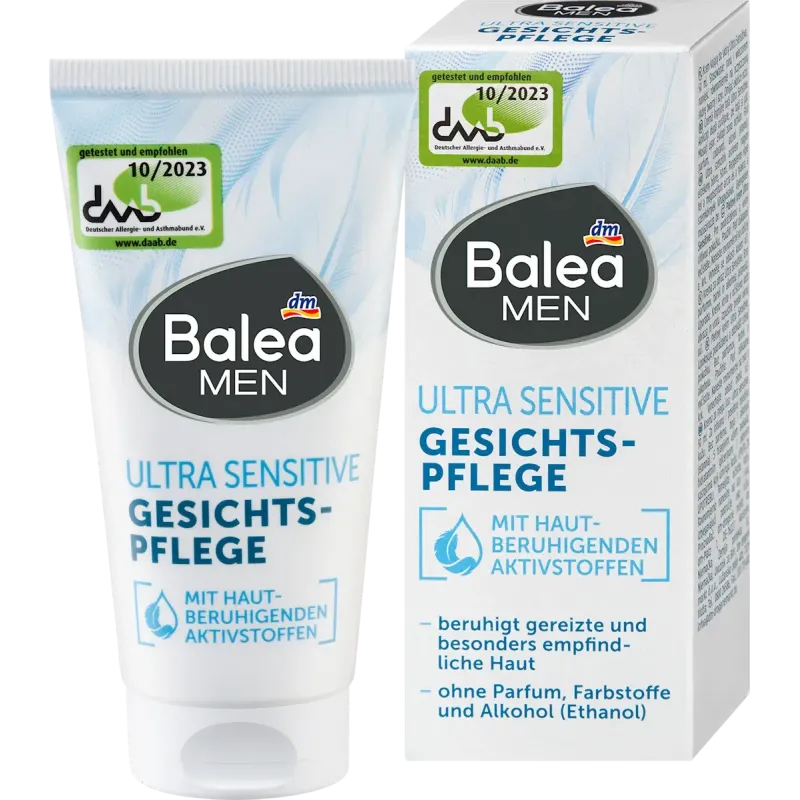 Cremă de față pentru ten ultra sensibil, 50 ml