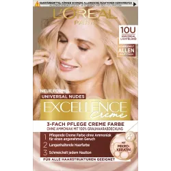 Culoare de păr Nude 10U blond deschis, 1 buc.