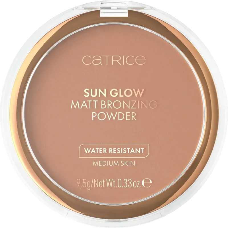 Pudră bronzantă Sun Glow Matt 030 Bronz mediu, 9,5 g
