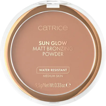 Pudră bronzantă Sun Glow Matt 030 Bronz mediu, 9,5 g