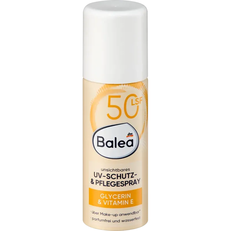 Spray de protecție solară pentru față cu protecție UV SPF 50, 50 ml