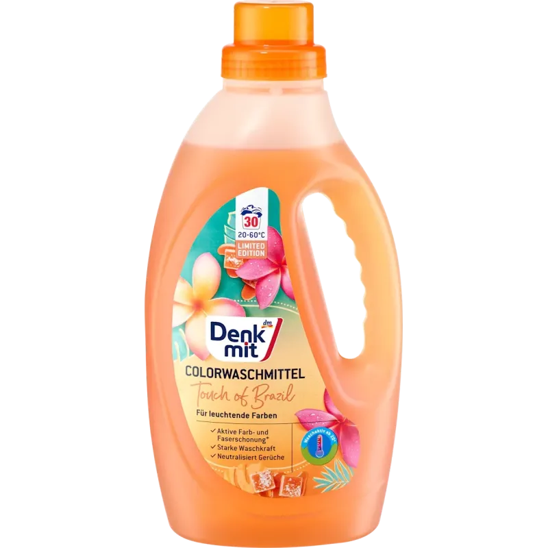 Detergent pentru rufe colorate Touch of Brazil, 30 de spălări