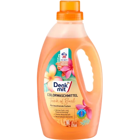 Detergent pentru rufe colorate Touch of Brazil, 30 de spălări