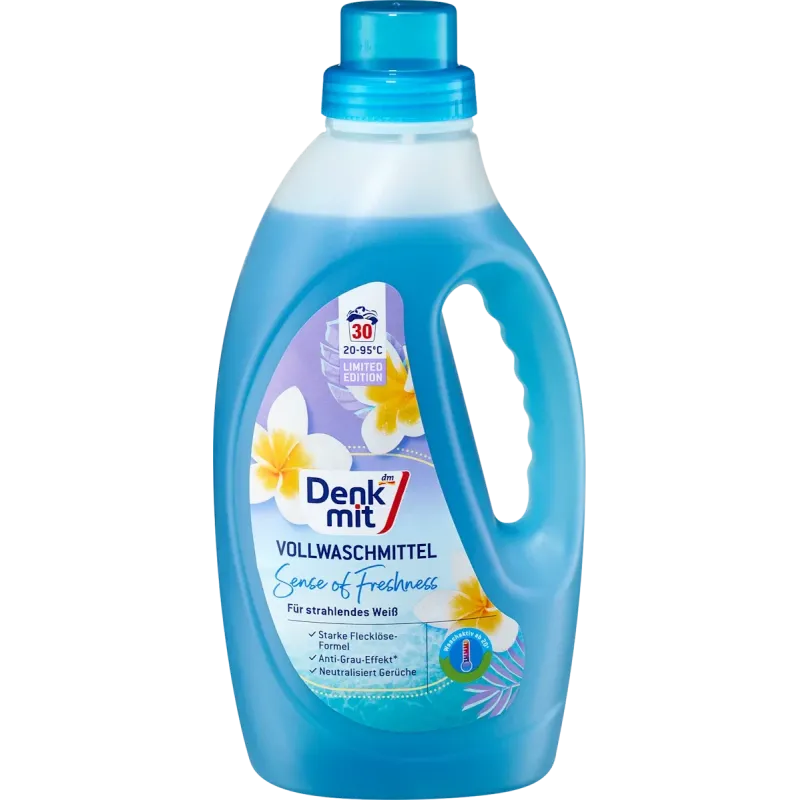 Detergent lichid puternic Sense of Freshness, 30 de spălări