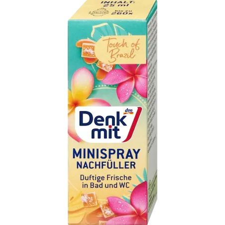Rezervă odorizant mini-spray Touch of Brazil, 25 ml