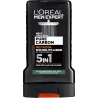 Gel de duș Pure Carbon cu cărbune, acțiune multiplă 5 în 1, 250 ml