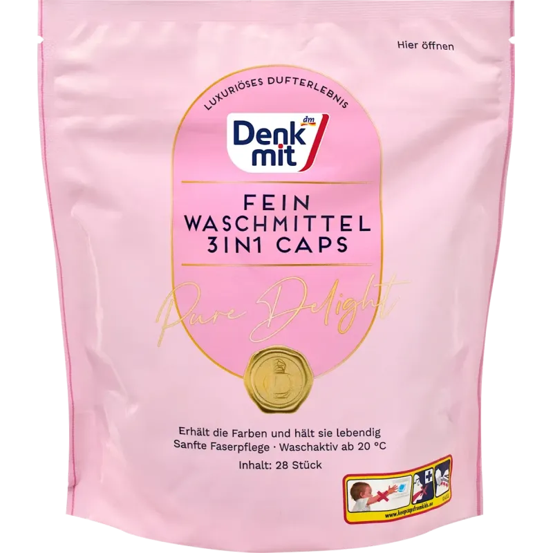 Capsule de detergent Pure Delight, 28 de spălări