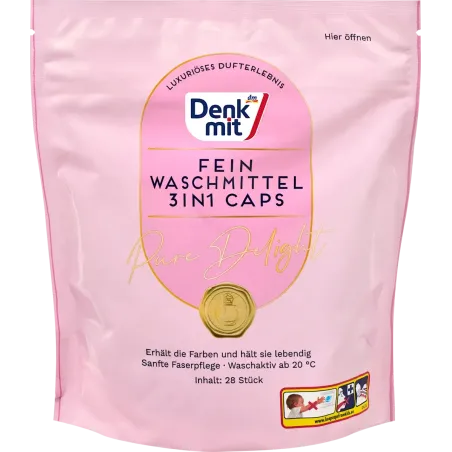 Capsule de detergent Pure Delight, 28 de spălări