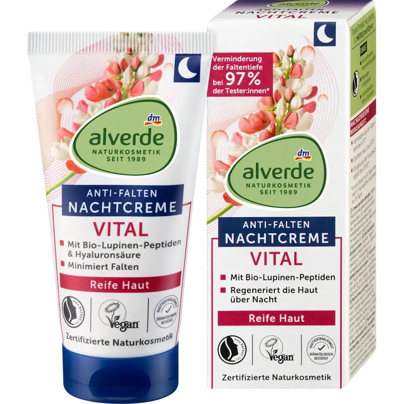 Cremă de noapte antirid Vital, 50 ml