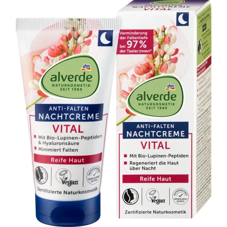 Cremă de noapte antirid Vital, 50 ml