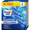 Soluție de curățare pentru vasul de toaletă Ocean Blue, 4 bucăți.