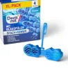 Soluție de curățare pentru vasul de toaletă Ocean Blue, 4 bucăți.
