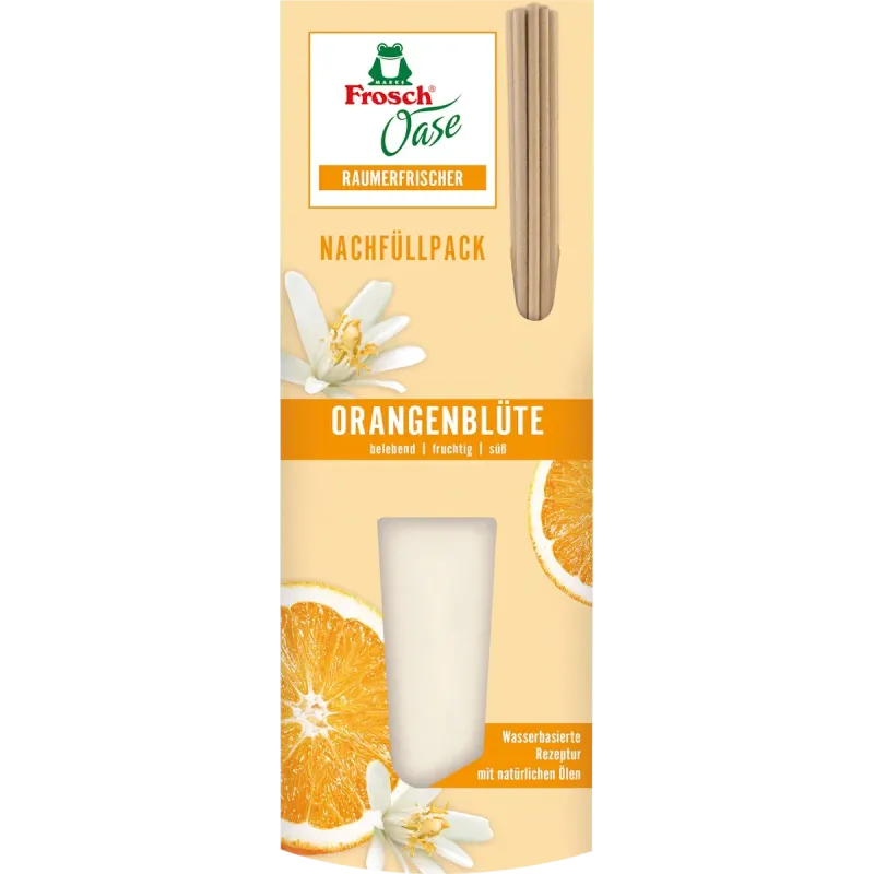 Rezervă pentru difuzor cu bețișoare – Floare de portocal, 90 ml