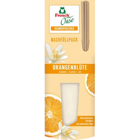 Rezervă pentru difuzor cu bețișoare – Floare de portocal, 90 ml