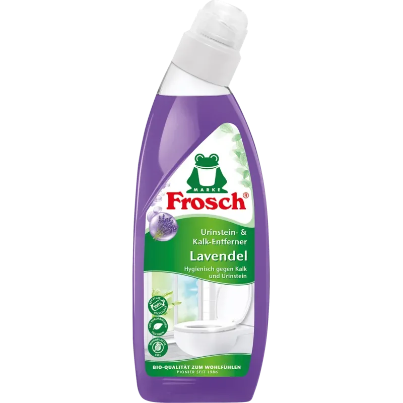 Soluție pentru curățarea toaletei, cu parfum de lavandă, pentru îndepărtarea depunerilor de urină și a calcarului, 750 ml