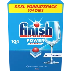 Tablete clasice pentru mașina de spălat vase, 104 bucăți