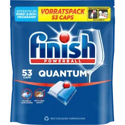 Capsule pentru mașina de spălat vase Quantum, 53 de bucăți