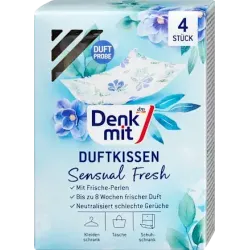 Pernă cu miros de rufe Sensual Fresh, 4 buc