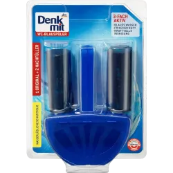 WC-Blue Rinse Aid 1 original + 2 pachete de reumplere, 3 buc